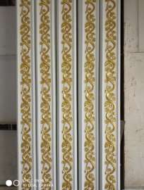 广州星洋石膏线描金银室内天花墙角高档装饰