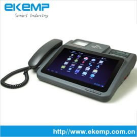 EKEMP 可读条码信息的安卓台式pos机，内置热敏打印机