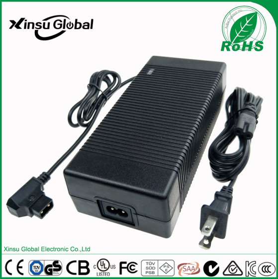 14.6V10A铁锂电池充电器 12.8V10A 欧规TUV LVD CE认证 14.6V10A磷酸铁锂电池充电器